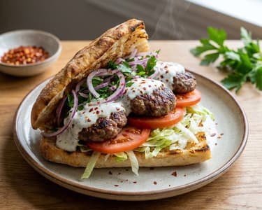 Köfte Ekmek | Crispy Turkish Street Food