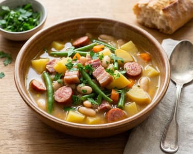 Westfälisches Blindhuhn | Traditions-Eintopf mit Speck