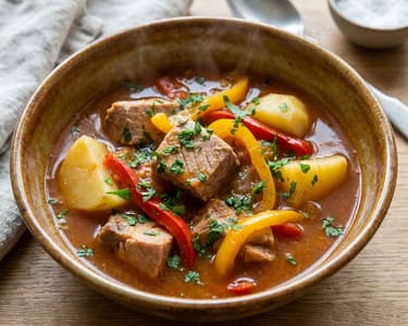 Marmitako de Atún | Spanischer Thunfisch-Eintopf
