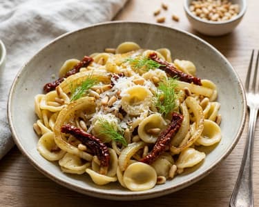 Orecchiette with Braised Fennel | Weeknight Pasta