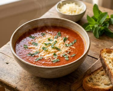 Domates Çorbası | Türkische Tomatensuppe