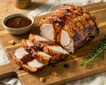 BBQ-Krustenbraten vom Grill | Knusprig & Rauchig