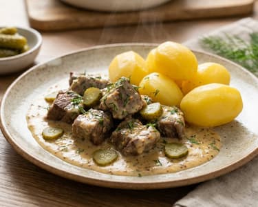 Saxon Mustard Beef | Tender in Tangy Mustard Sauce