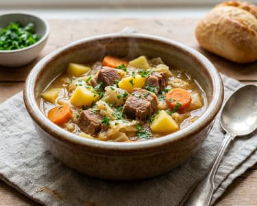 Weißkohleintopf | Deftiger Klassiker mit Schweinefleisch