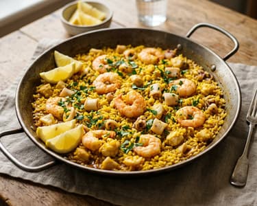 Arroz del Senyoret | Spanish Seafood Rice
