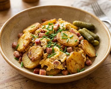 Berlin-Style Farmer's Breakfast | Hearty Brunch Classic Hoppel Poppel