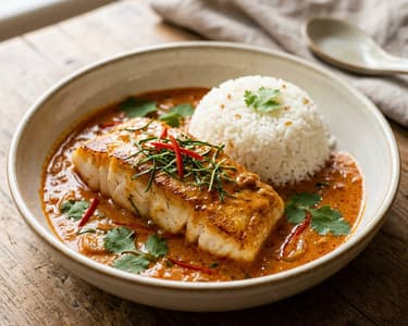 Chu Chee Pla | Thai Red Fish Curry