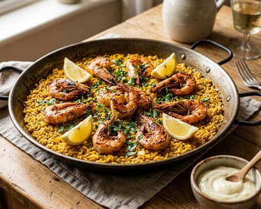 Arroz a Banda | Spanish Prawn Rice Pot