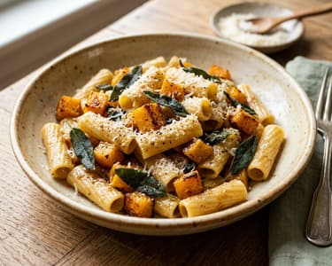 Rigatoni with Roasted Squash | Fine Autumn Delight