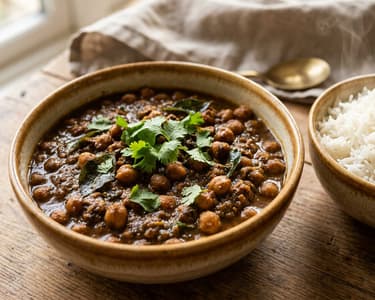 Kadala Curry | Südindisches Kichererbsen-Curry