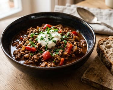 Brewery-Style Minced Meat Goulash | Hearty & in 25 Minutes