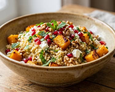 Balkabaklı Bulgur | Turkish Warm Pumpkin Salad