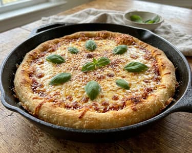 Pizza al Padellino | Knusprige Turiner Pfannenpizza