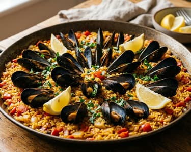 Arroz con Mejillones | Spanischer Muschel-Reistopf