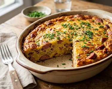 Sauerländer Potthucke | Traditioneller Kartoffelauflauf