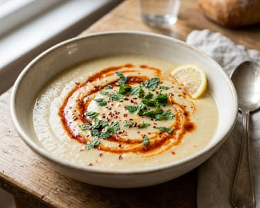 Karnabahar Çorbası | Turkish Cauliflower Soup