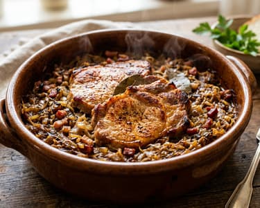 Balkan Podvarak | Deftiges Sauerkraut mit Schweinefleisch