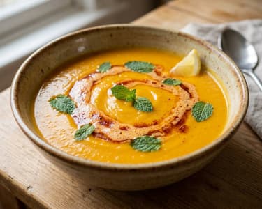 Bal Kabağı Çorbası | Türkische Kürbissuppe