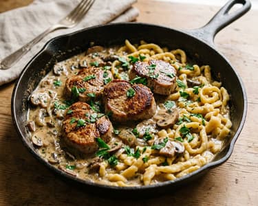 Schwäbischer Filettopf | Zartes Filet in Rahmsauce
