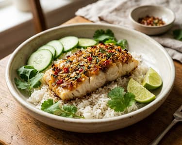 Cá Nướng Sả | Vietnamesischer Kabeljau mit Zitronengras