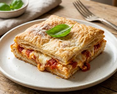 Pizza Parigina Napoletana | Crispy, Flaky & Cheesy