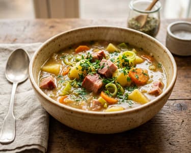 Potato Stew with Kasseler | Hearty Autumn Classic