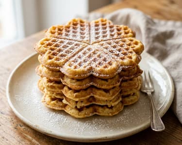 Crispy Quark Waffles | Golden-Brown Brunch Classic