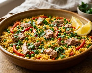 Arroz con Atún | Spanish Tuna Rice Pot