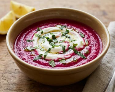 Pancar Çorbası | Türkische Rote-Bete-Suppe
