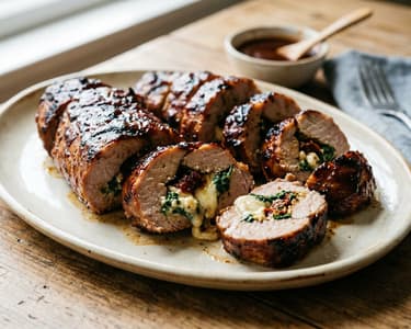 Gefülltes BBQ-Schweinefilet | Zart & Rauchig