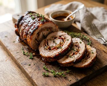 BBQ-Spießbraten vom Grill | Saftig & Rauchig