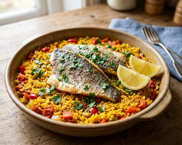 Spanish Sea Bream Rice Pot | Aromatic One-Pot