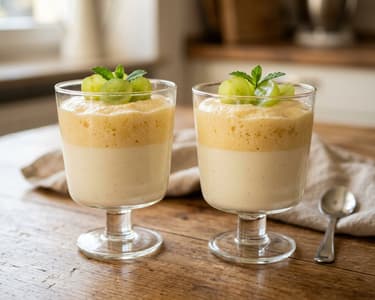Classic Welfenspeise | Fine Vanilla & Wine Foam
