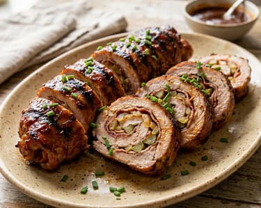 Gegrillte BBQ-Schweinerouladen | Rauchig & Deftig
