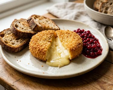 Baked Camembert | Crispy, Creamy Brunch Delight