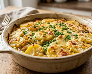 Swabian Kartoffelschlupfer | Hearty Oven Bake