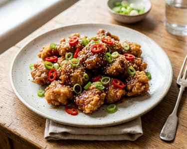 Korean Kkanpunggi | Crispy & Spicy Glazed