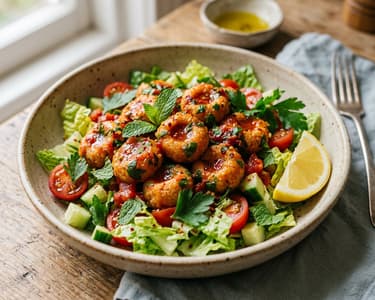 Fellah Köftesi Salad | Spicy Bulgur Ball Salad