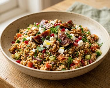 Türkischer Feigen-Bulgursalat | İncirli Bulgur Salatası