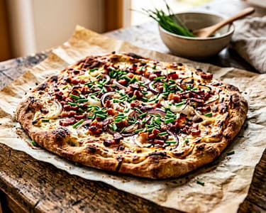 Swabian Sour Cream Dinnete | Crispy Brunch Classic