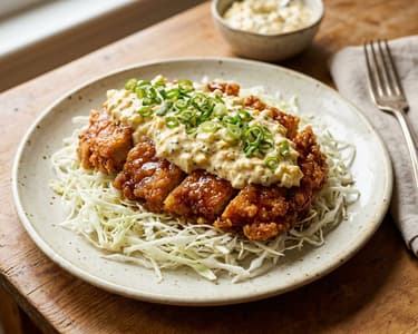 Japanisches Chicken Nanban | Knusprig mit Ei-Tartarsauce