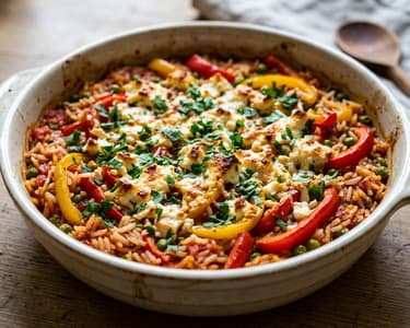 Kroatischer Đuveč-Reis | Würziger Ofenauflauf mit Feta
