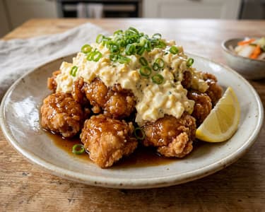 Japanisches Chicken Nanban mit Eier-Tartarsauce