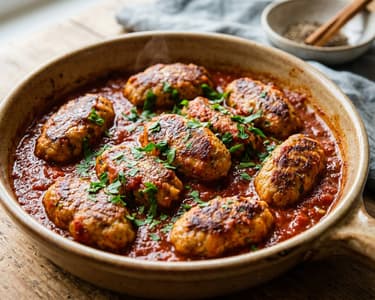 Griechische Hähnchen-Soutzoukakia | In 25 Minuten
