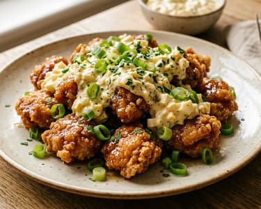 Japanisches Chicken Nanban | Knusprig mit Sauce Tartar