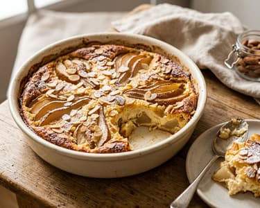 Franconian Pear and Quark Bake | Fluffy & Golden Brown