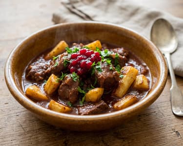 Wild Boar Goulash with Parsnips | Tender & Autumnal