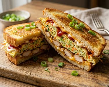 Korean Gilgeori Toast | Crispy with Chicken