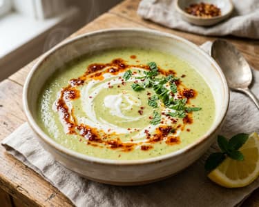 Terbiyeli Brokoli Çorbası | Türkische Brokkolisuppe