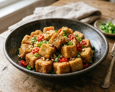 Crispy Salt and Pepper Tofu | Wok Classic in 15 Min.